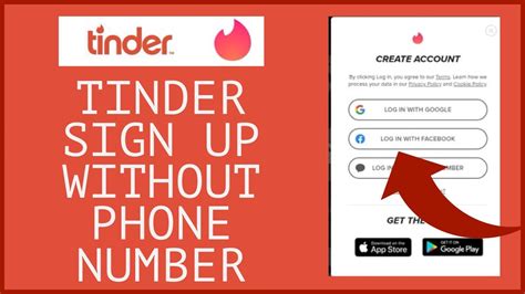 how to open tinder account without phone number